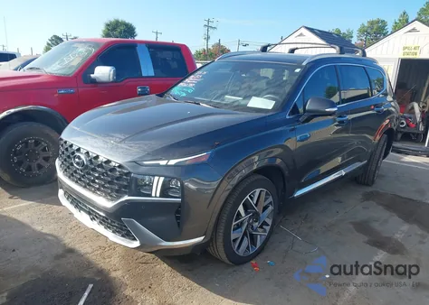 2021 Hyundai Santa Fe Calligraphy from USA, damaged, VIN 5NMS5DAL6MH358848